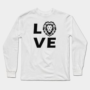 Lion - Love lion Long Sleeve T-Shirt